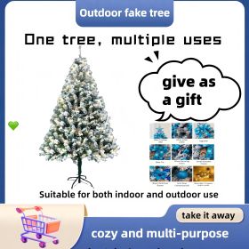 One Type Of 2.1m Artificial Christmas Decorative Tree With Multiple Accessory Packs. Optional Colors. Pink, Red, Gold, Blue. On Off-season Promotion