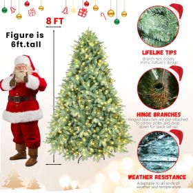 PE, PVC Christmas Tree, Green (Option: 8ft)
